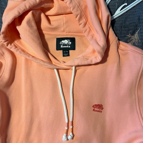 Roots Hoodie-Peach-Orange - Picture 4 of 6